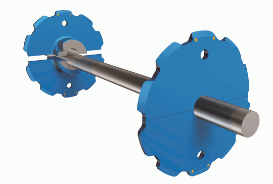 削減工時鋼鐵産業鏈輪