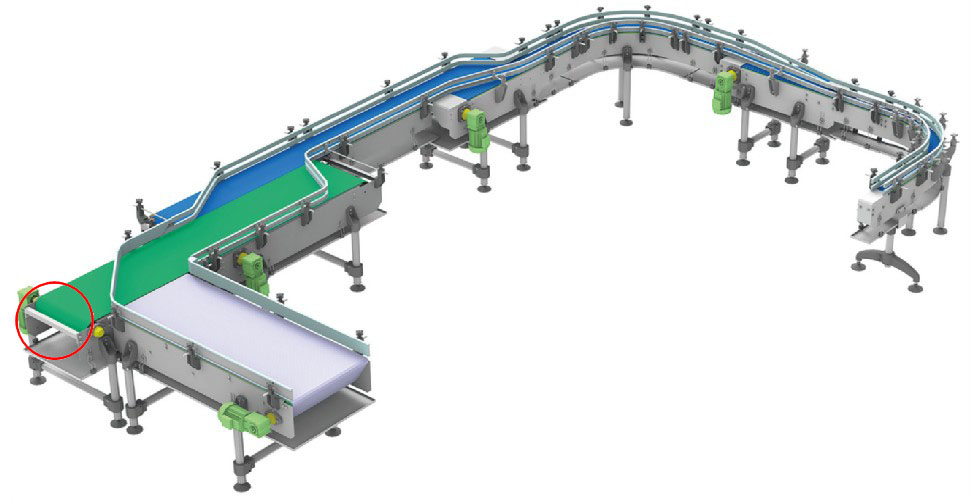 塑膠頂板鏈條用